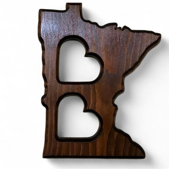 ? Other - Wooden Minnesota State Wall Art